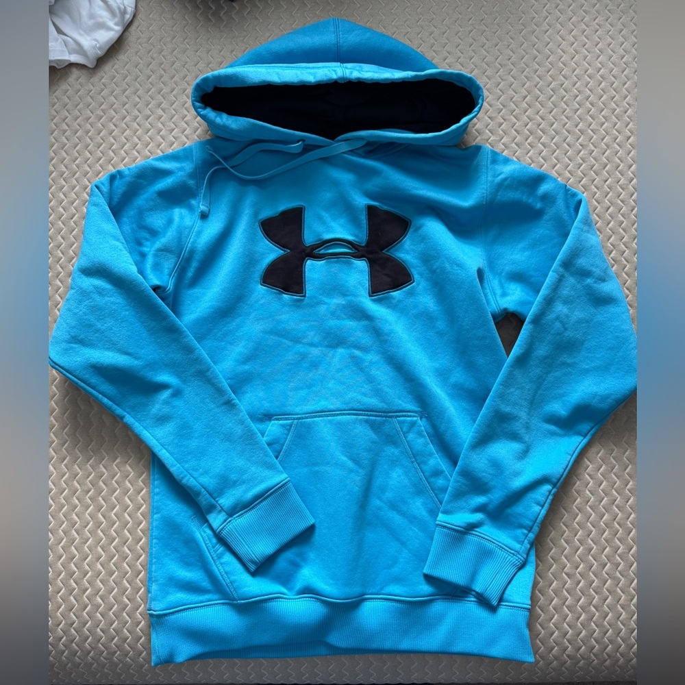 Under Armour Hoodie Sweatshirt Blue